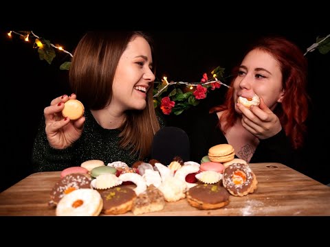 ASMR 🎄CHRISTMAS🎄 MUKBANG Mit sanfter Musik *EATING SOUNDS* ASMR in German/Deutsch