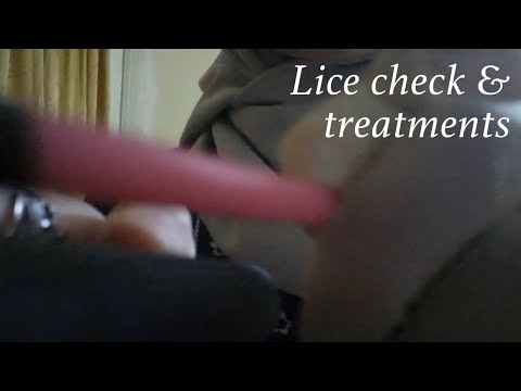 ASMR | Random & nonsensical lice check & treatment (Layered sound)