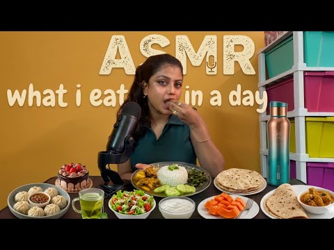 ASMR What I Eat In A Day 😋