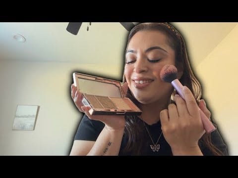 ASMR te maquillo para una cita ❤️‍🔥-soft spoken 