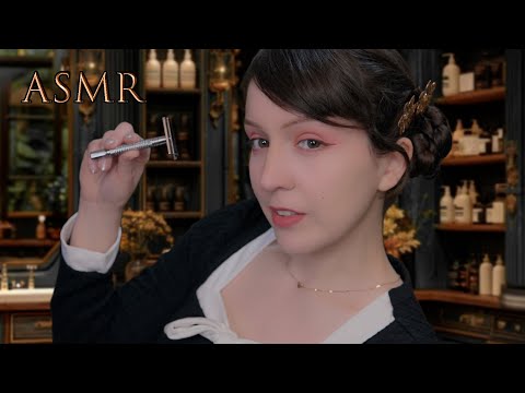 ⭐ASMR Barbería Antigua💈[Sub] Atención Personal para Caballeros