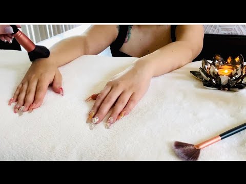 ASMR - Hand Spa Natural Ambience Sounds - No Talking