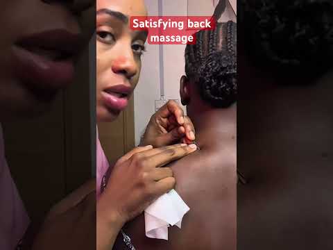 Satisfying back massage #ayurvedicmassage #tingles #asmr #asmrroleplay #asmrtriggers #relax