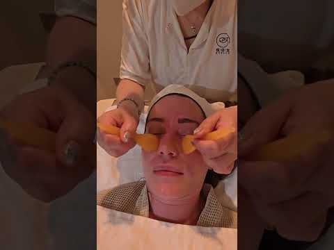 Me hice un masaje con gua sha en mi rostro en un #spa de #Caracas - #Venezuela #relaxing #short