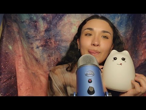 I'm trying ASMR for the FIRST time ( close-up whispering)(cupped whispering)[ triggers with tapping]