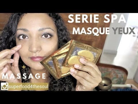 ASMR SPA ultime  - masque et massage pour les yeux gonflés *Français