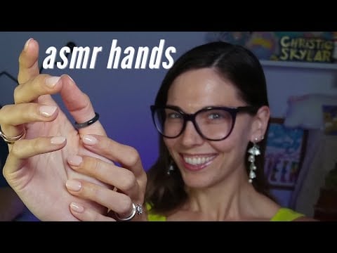 ASMR Hand Tapping & Skin Sounds to soothe your nerves | layered water globes & mouth sounds