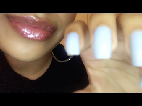 ASMR~ LOFI Invisible Scratching and Wet Mouth Sounds