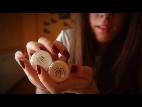 ASMR en español - relajante (relaxing show and tell) - muestras.