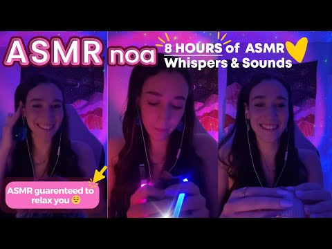 8 HOUR long ASMR guaranteed to relax and put you to sleep 😴 | live #254 ❤️
