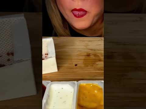 Chick-fil-A Spicy Chicken Sandwich #shorts #asmr