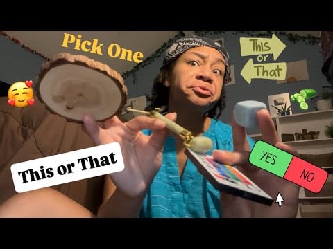 ASMR | This Or That ? (Issa)