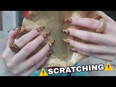 FAST AND AGGRESSIVE SCRATCHING ASMR (No talking)