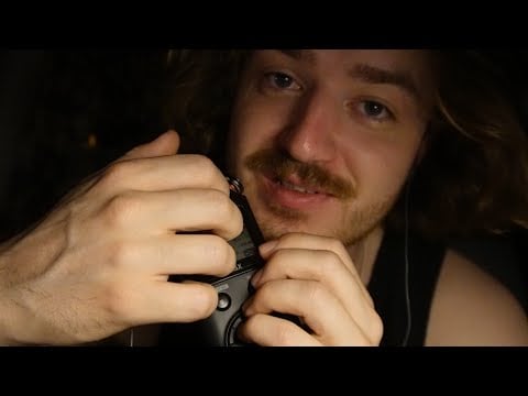 ASMR Tapping & Scratching | Soft and low effort triggers on a hot and windy night.