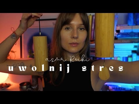 Reiki na Lęki & Stres 🧿 Uśniesz w 10 minut I ASMR PO POLSKU (soft spoken, szept)