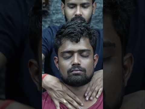 Indian Forehead Tapping ASMR for Deep Relaxation & Sleep | forehead & Ear Massage #shorts