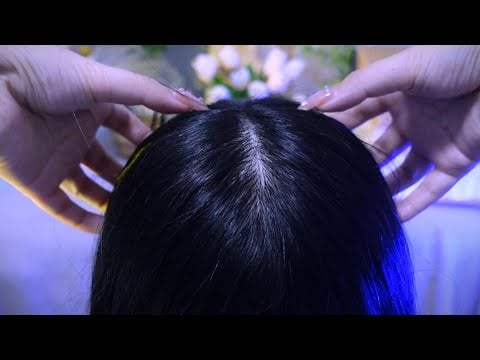 First-Person Scalp Scratching ASMR: Long Nails for Blissful Tingles No Talking
