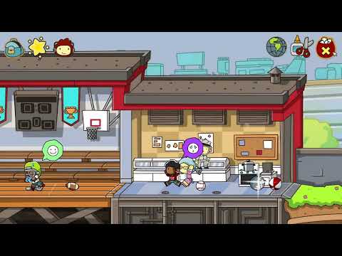 🌙 ASMR | Scribblenauts Gameplay ✨ No Talking | Calamari School Level 🖋️ (Relaxing Sounds)