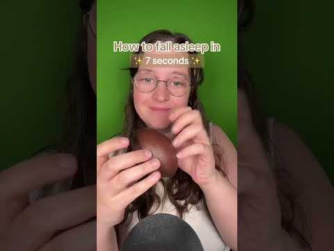 How to fall asleep in 7 seconds #asmr #asmrsounds #asmrrelax #asmrtingles #asmrsleep #relax