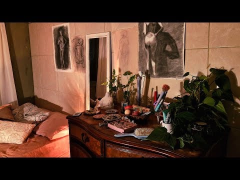 AMSR caseirinho - tour pelo meu quarto!! com muito tapping e sussurros 