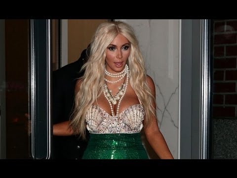 kim kardashian sexy halloween mermaid costume Commentary