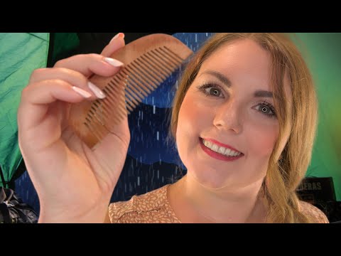 ASMR Wellness Massage im gemütlichen Regen Zelt! 🌧  (Personal Attention)