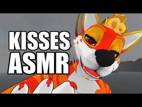 [Furry ASMR] Your furry boyfriend gives you kisses and personal attention