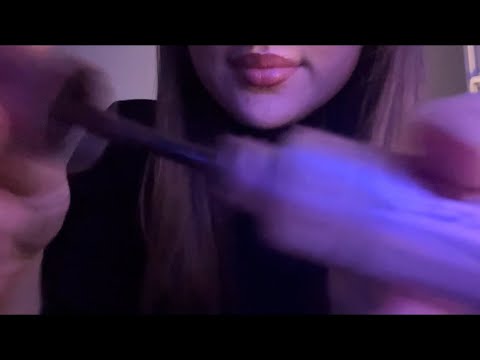 ASMR quickly doing your makeup 💄 | lofi, fast, camera touching