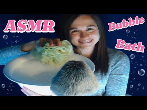 ASMR giving you a relaxing and warm, tingly bubble🛁bath to help you sleep💤