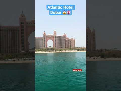 Atlantic Hotel Dubai 😱🏩 #shorts #dubai #atlantic #viral