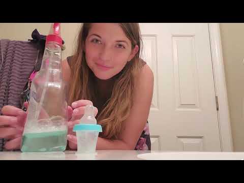 Bathroom Cleaning ASMR (Spray Bottle Sounds)