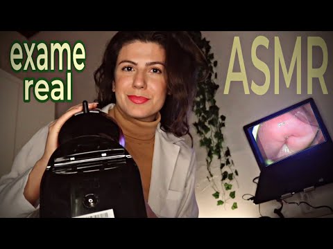 ASMR GINECOLOGISTA | EXAME DE COLPOSCOPIA