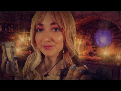 ASMR| Forest Witch Rescues You (lice removal, spell reversal) Cozy Cottage Ambience