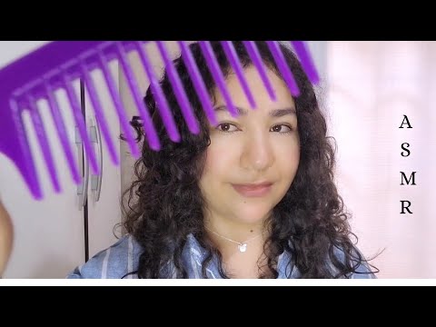 ASMR - Penteando Seu Cabelo Com Sons Reais | Uma Dose De Calmante