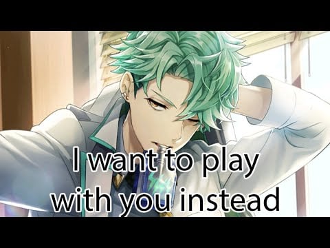 ASMR Grumpy Gamer Boyfriend Kisses You [Needy] [Reverse Comfort Roleplay]