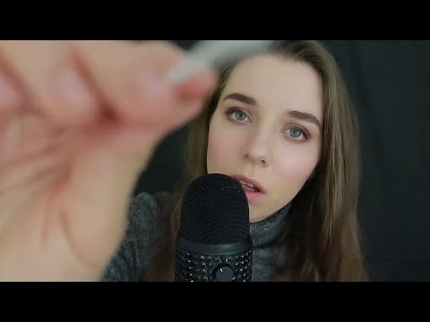 ASMR INAUDIBLE / UNINTELLIGIBLE PERSONAL ATTENTION TRIGGERS. VERY TINGLY! 😴 HAND MOVEMENTS.