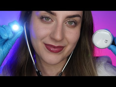 Asmr Deutsch: Dein jährliches Arzt Check Up | Medical Exam 🩺 Doctor Roleplay Cranial Nerve Exam