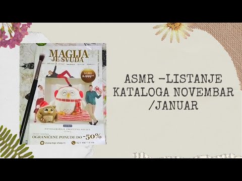 ASMR - Listanje kataloga (dormeo, top shop)