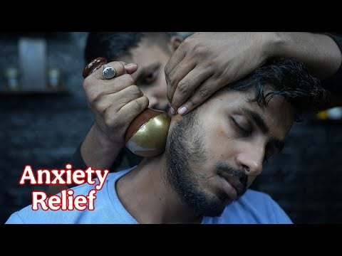 Experience Pure Calm: Kansa Tool Head Massage ASMR for Anxiety Relief & Relaxation