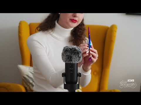 ASMR | fast TAPPING on Plastic Brush |  short nails ~ no talking 😴 super tingly & sleepy 🥱