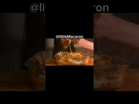 Cheesy Lasagna Mukbang ASMR #shorts