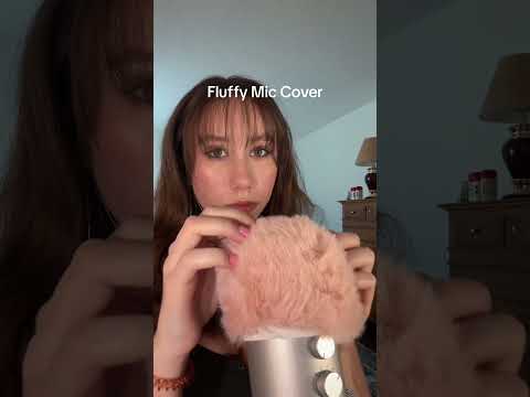 ASMR | Fluffy Mic Cover #asmr #tingles #asmrsounds #asmrtingles #mouthsounds #asmrtriggers