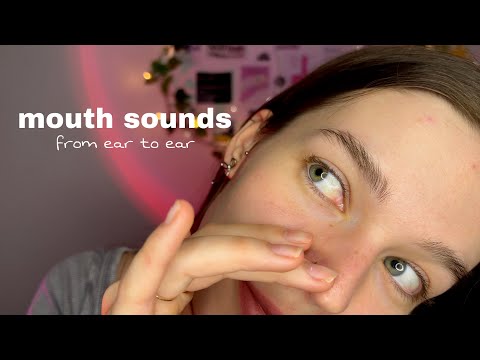 ASMR ЗВУКИ РТА с ушка на ушко *мур*