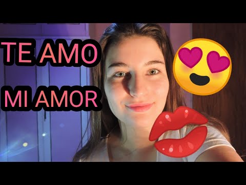 ASMR ESPAÑOL/TE DOY AMOR, MUCHO AMOR😍💕