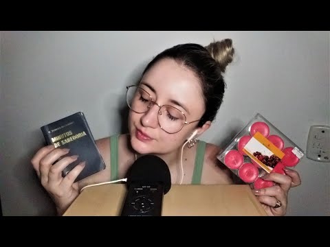 ASMR: PREPARANDO VOCÊ PARA DORMIR (AMBIENTE ACONCHEGANTE COM VELAS / SONS RELAXANTES / SUSSURROS)