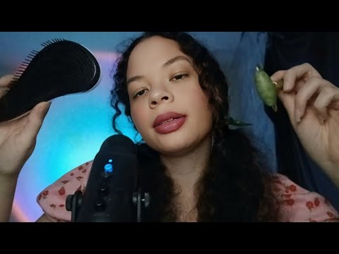 ASMR | 🌼 atenção pessoal para dormir bem (sussurros e massagem) 😴