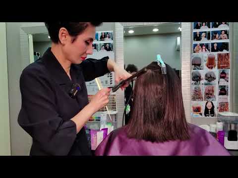Korean Hair salon ASMR (visual and auditory activation) I hope you enjoy the long video!!