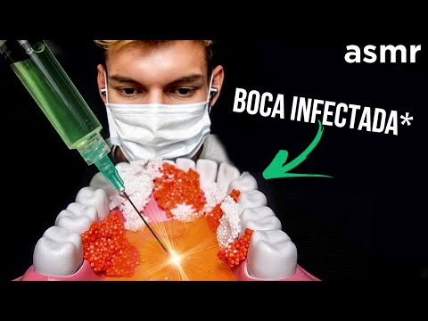 ASMR Español Limpieza de tus dientes *Odontólog0 - ASMR - ASMR Español