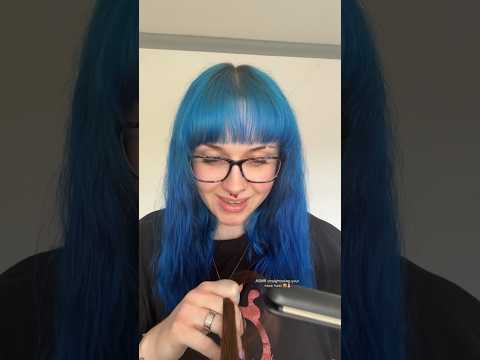 ASMR straightening your nose hairs😍full on✅⏰ #shorts #personalattention #asmr #hairasmr
