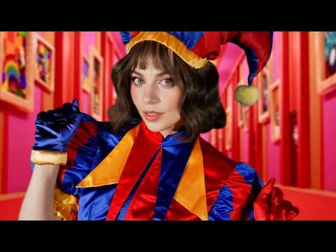 ASMR Pomni Is Obsessed w/ You 🎪 The Amazing Digital Circus Roleplay | Personal Attention, Sketching